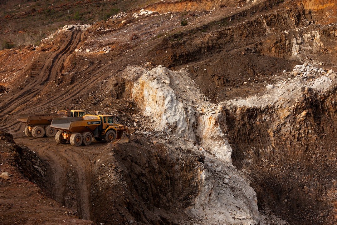 Open pit excavation illustrating mine planning and project feasibility analysis