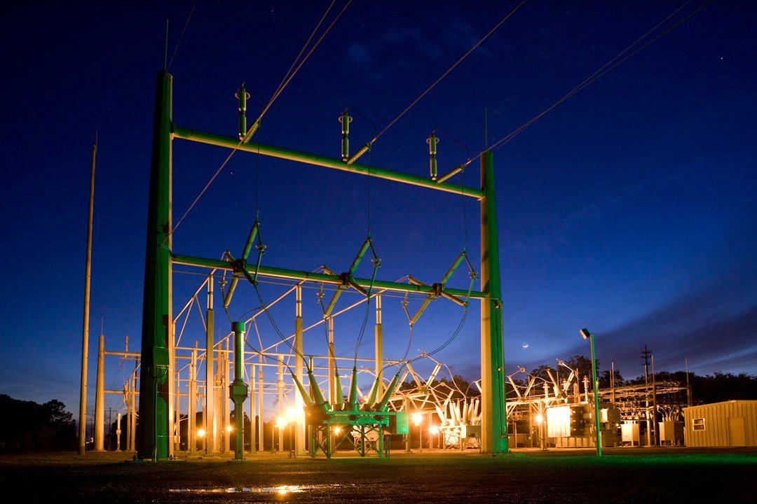 Electrical substation and high-voltage power infrastructure